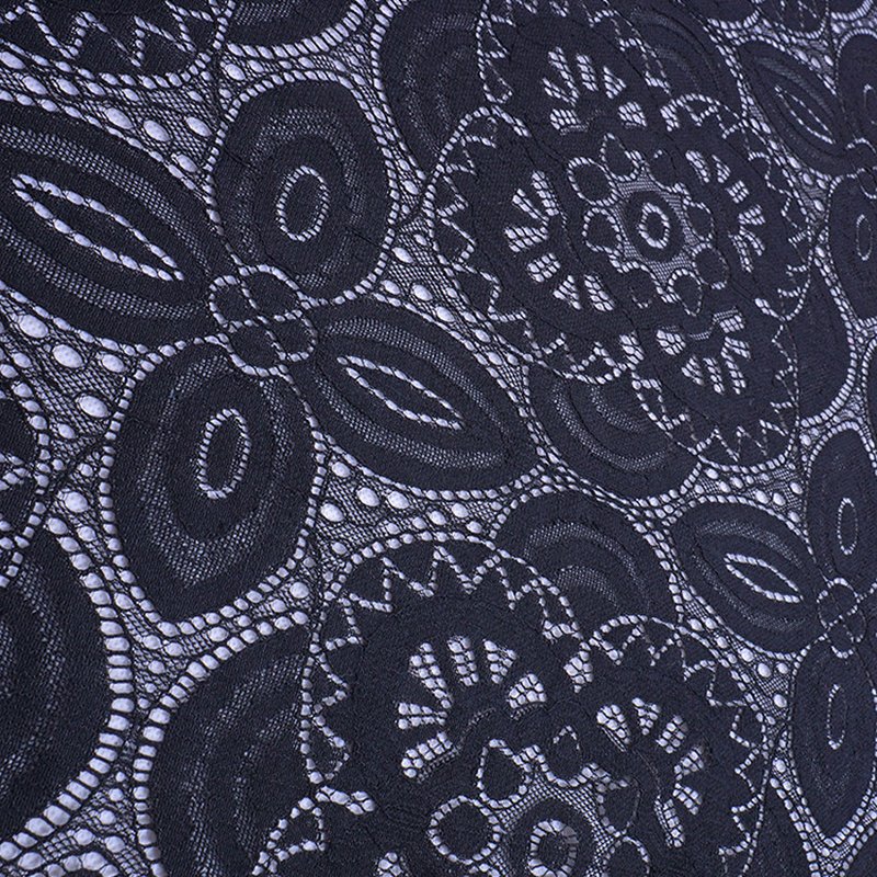 Dress Eyelash Cutwork Lace Fabric for Women's Wear Wholesale Supplier 5
